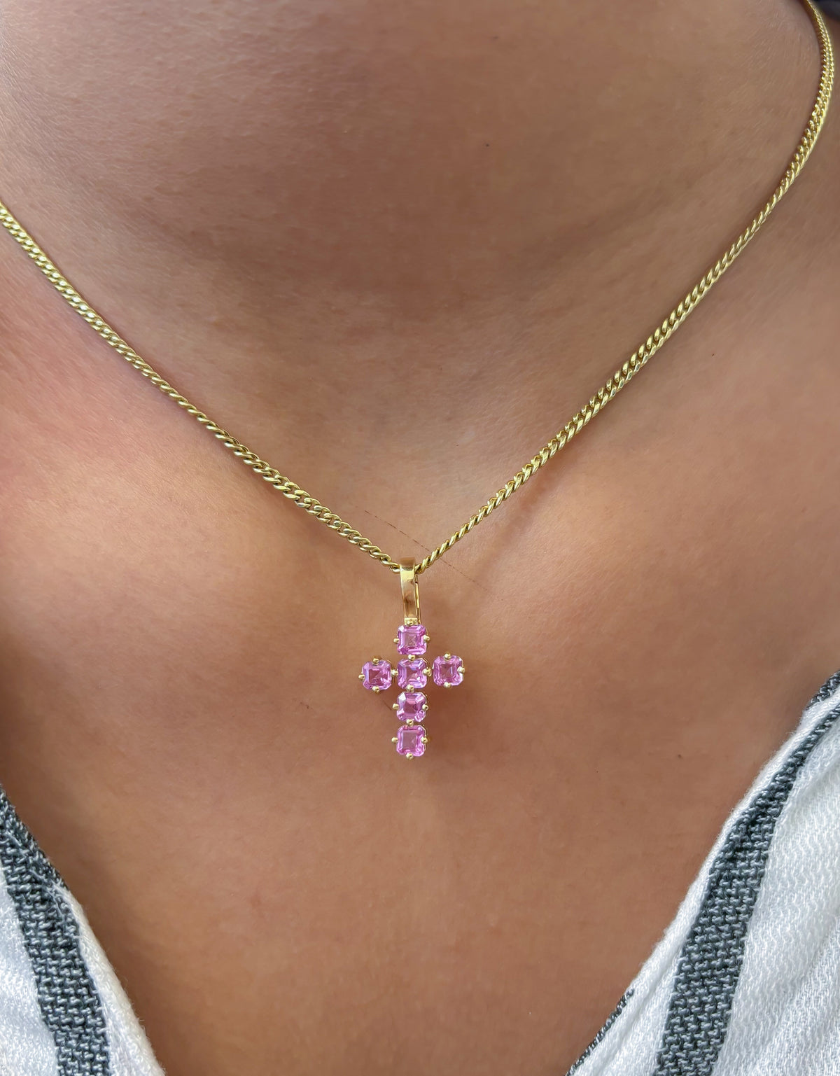 Pink Sapphire Pendant