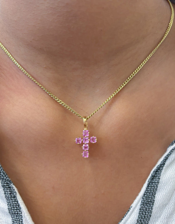 Pink Sapphire Pendant