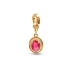 Ruby Diamond Pendant