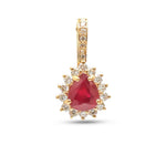 Ruby Diamond Pendant