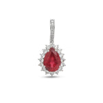 Ruby Diamond Pendant