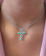 Emerald Diamond Pendant