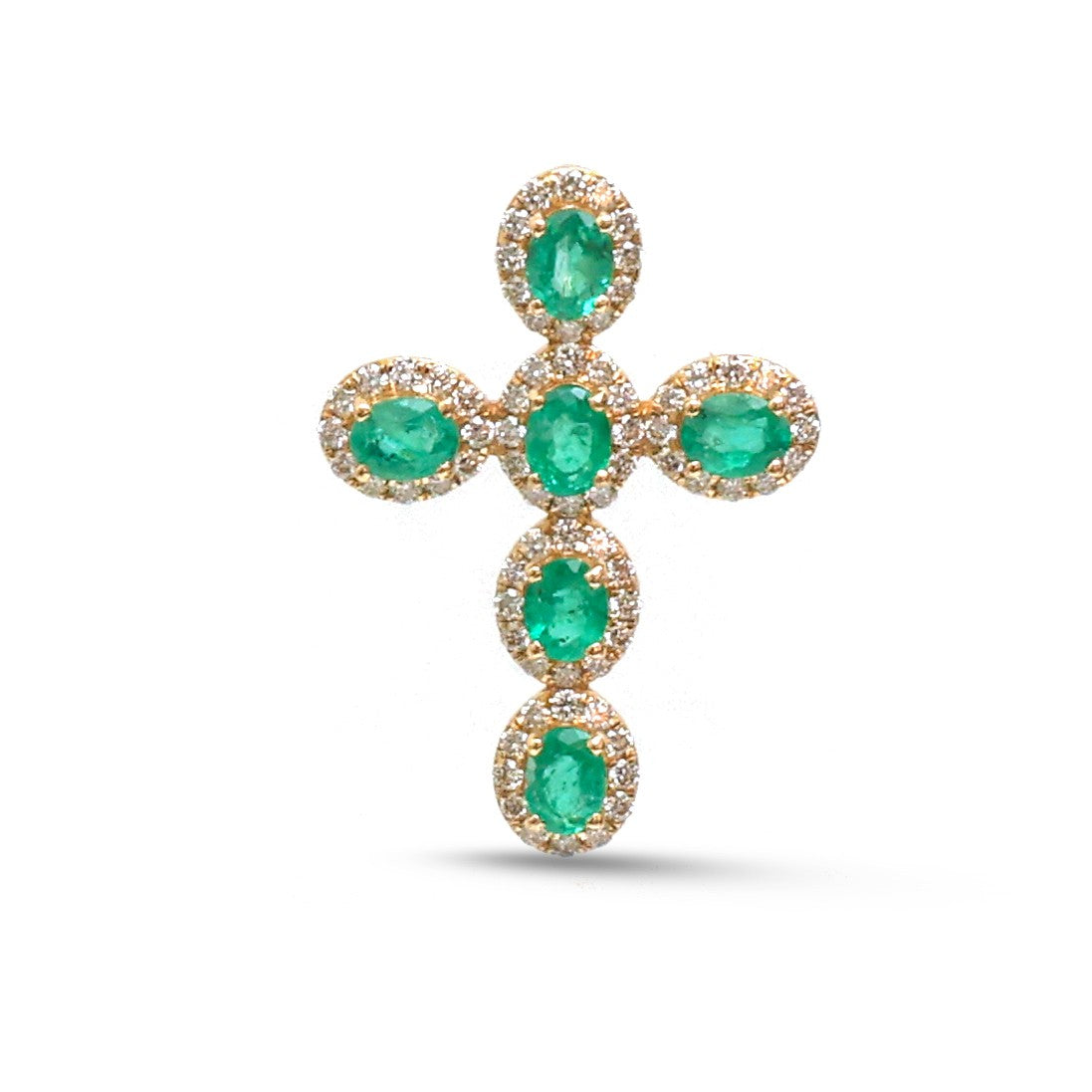 Emerald Diamond Pendant