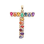 Rainbow Gemstone Pendant