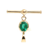 Emerald Diamond Pendant