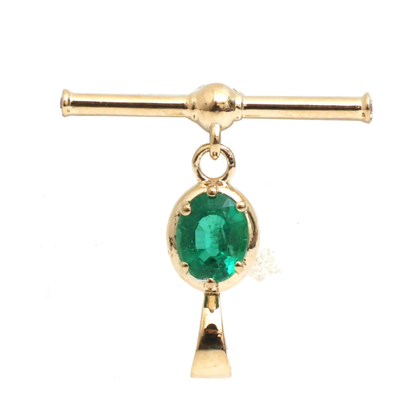 Emerald Diamond Pendant