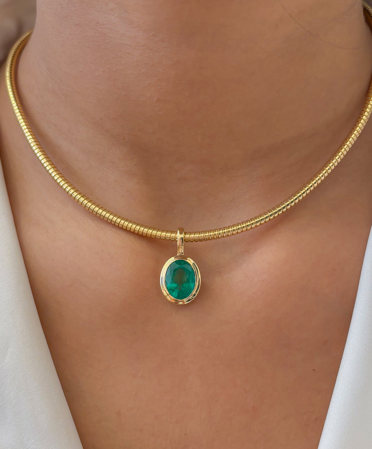 Emerald Pendant