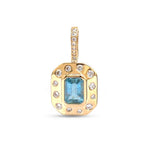 Emerald Diamond Pendant