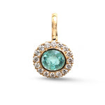 Emerald Diamond Pendant
