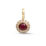 Ruby Diamond Pendant