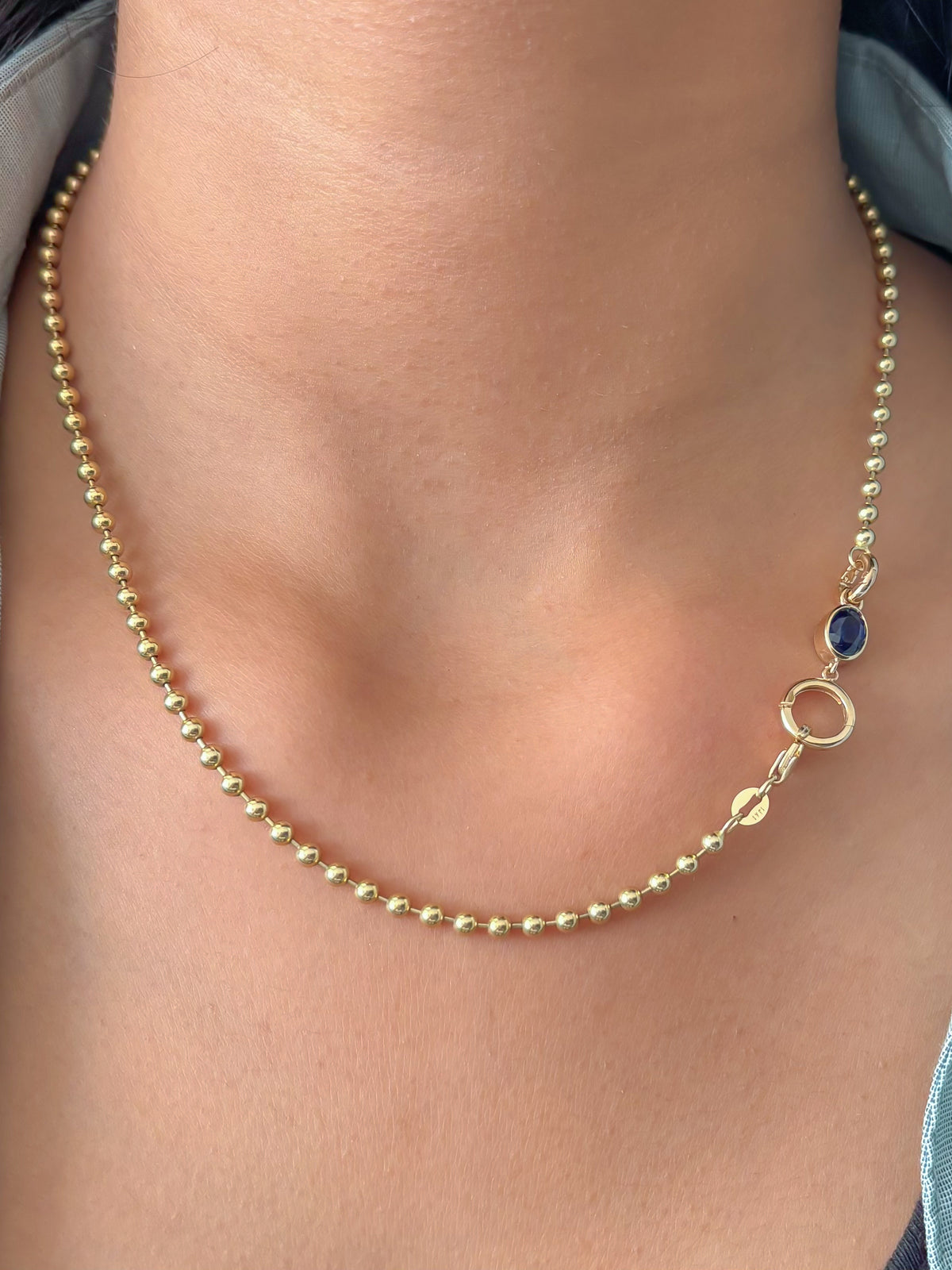 Blue Sapphire Pendant