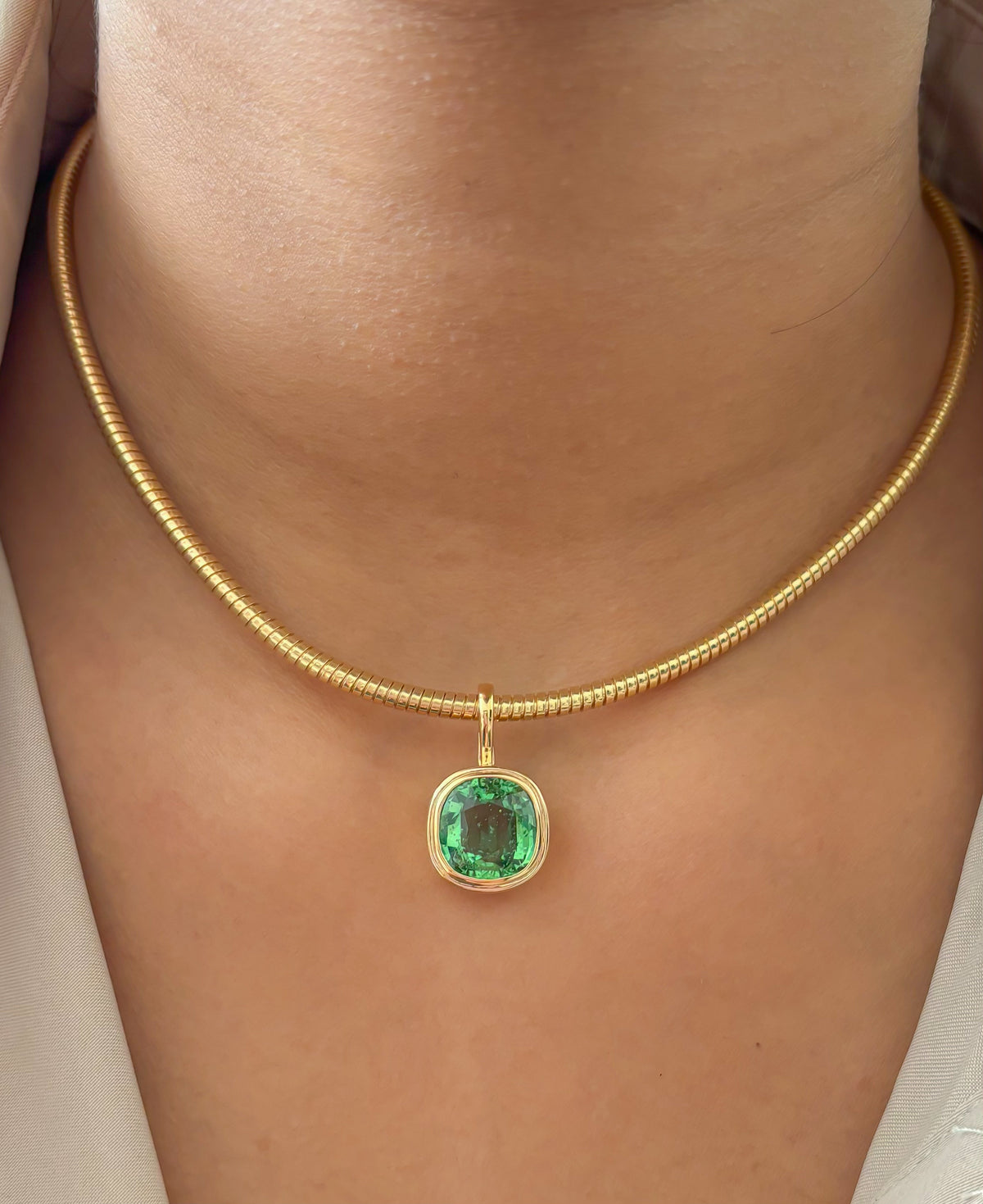 Tourmaline Mix Pendant
