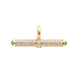 Diamond Emerald Pendant