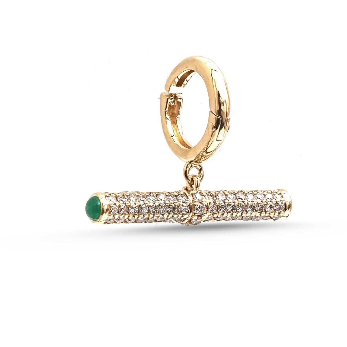 Diamond Emerald Pendant