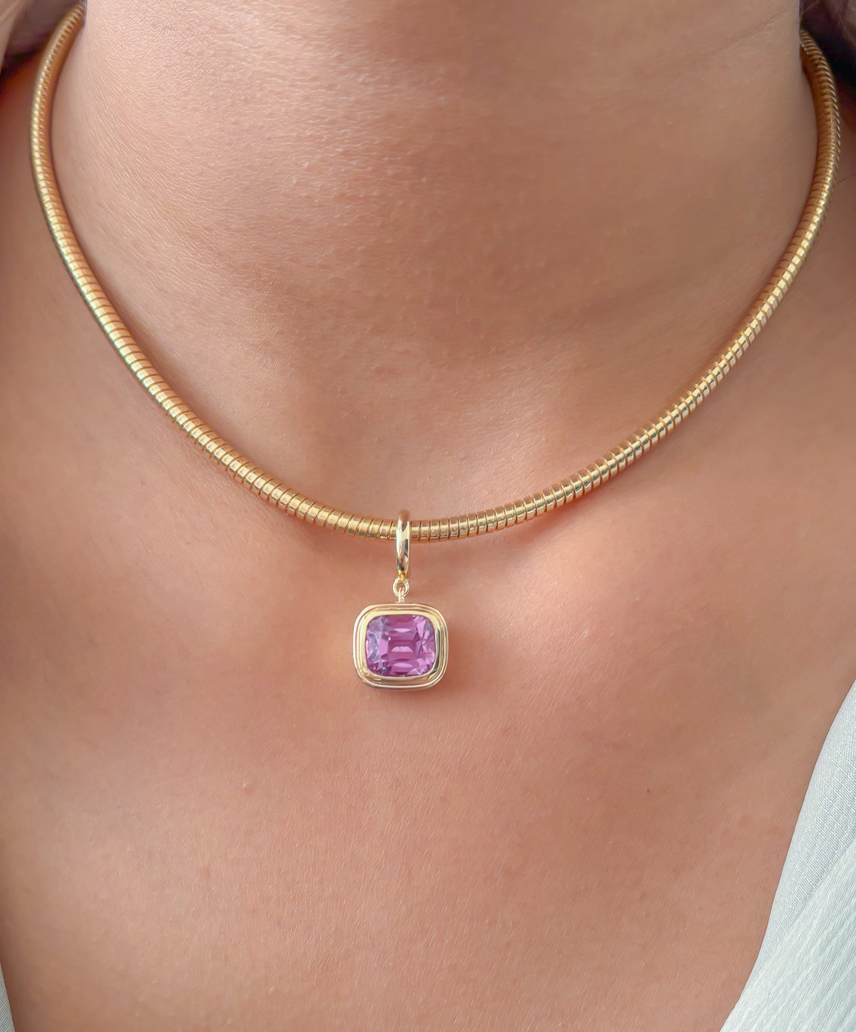 Kunzite Pendant