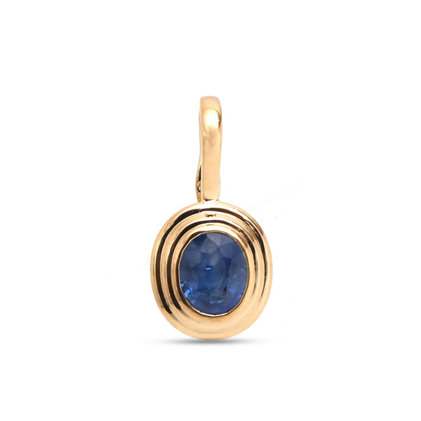 Blue Sapphire Pendant