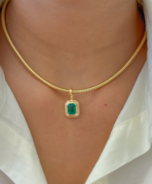 Emerald Pendant