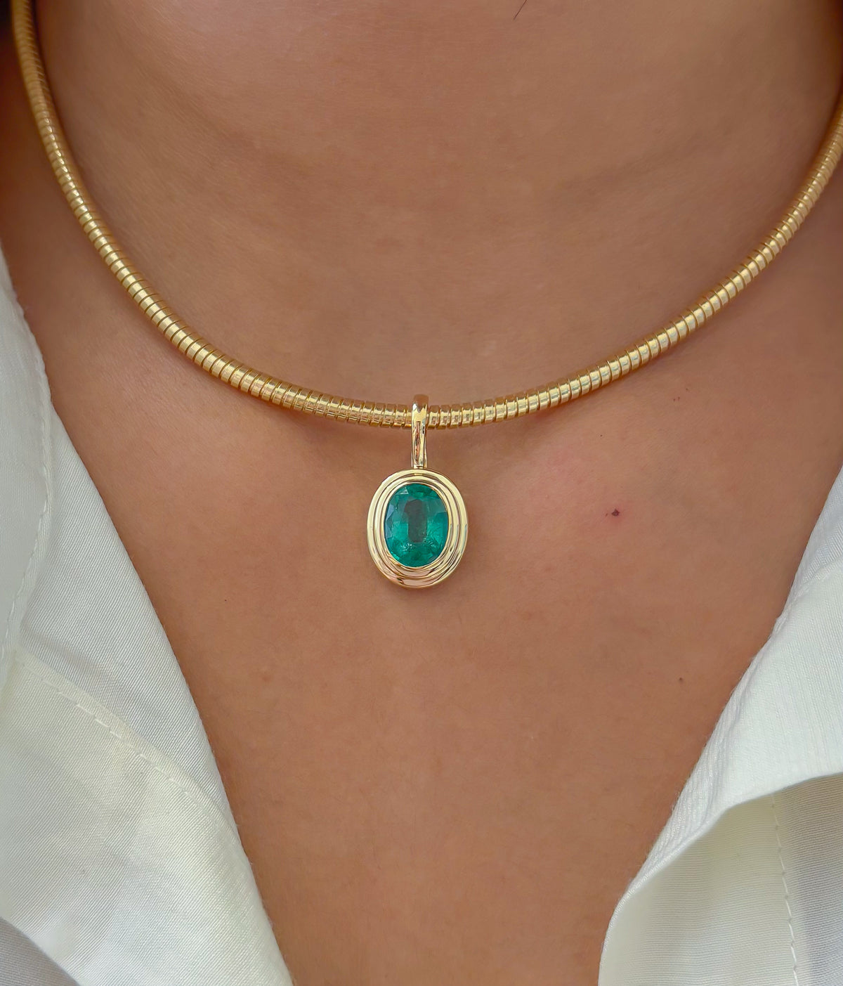 Emerald Pendant