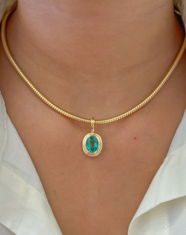 Emerald Pendant