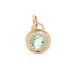Tourmaline Mix Diamond Pendant