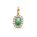 Tourmaline Mix Diamond Pendant