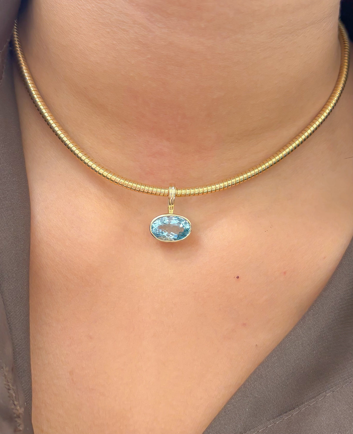 Aquamarine Pendant