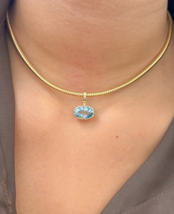 Aquamarine Pendant