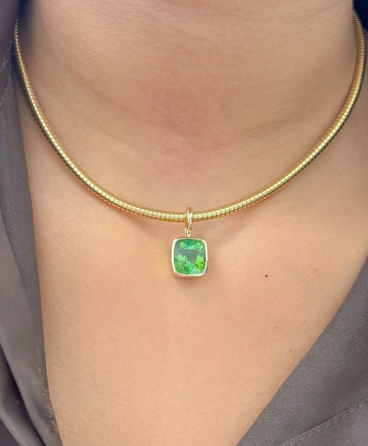 Tourmaline Mix Pendant