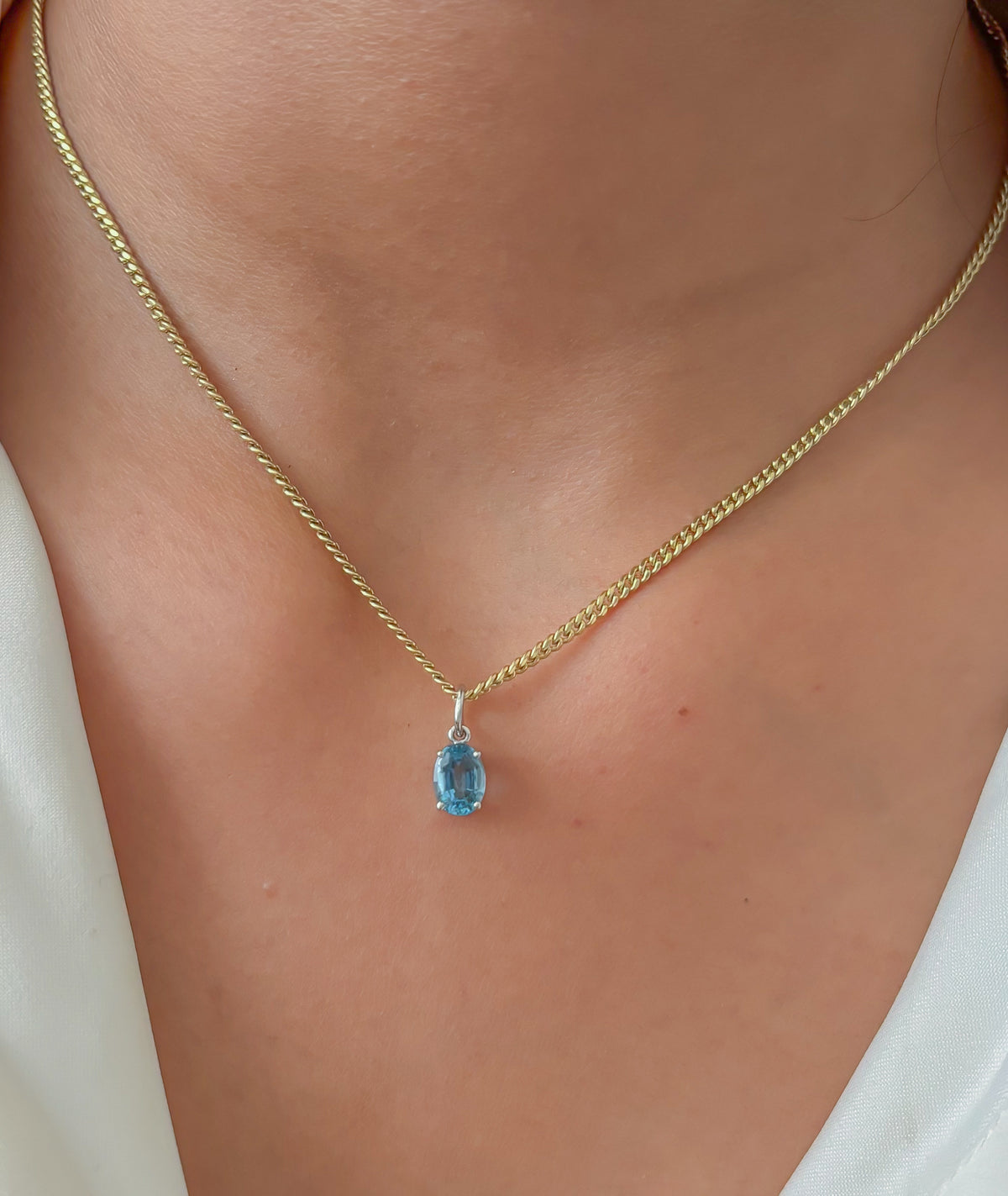 Aquamarine Pendant