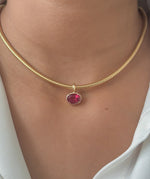 Rubellite Pendant