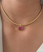 Rubellite Pendant