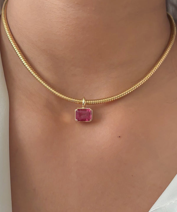 Rubellite Pendant