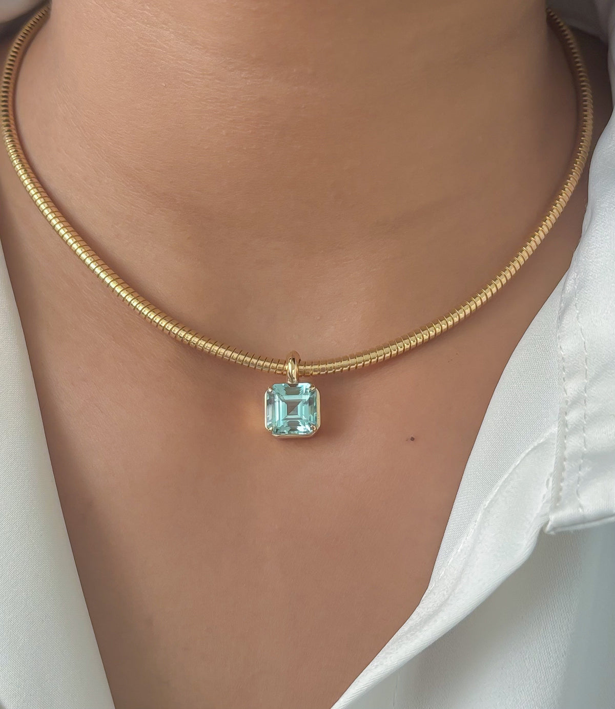 Aquamarine Pendant