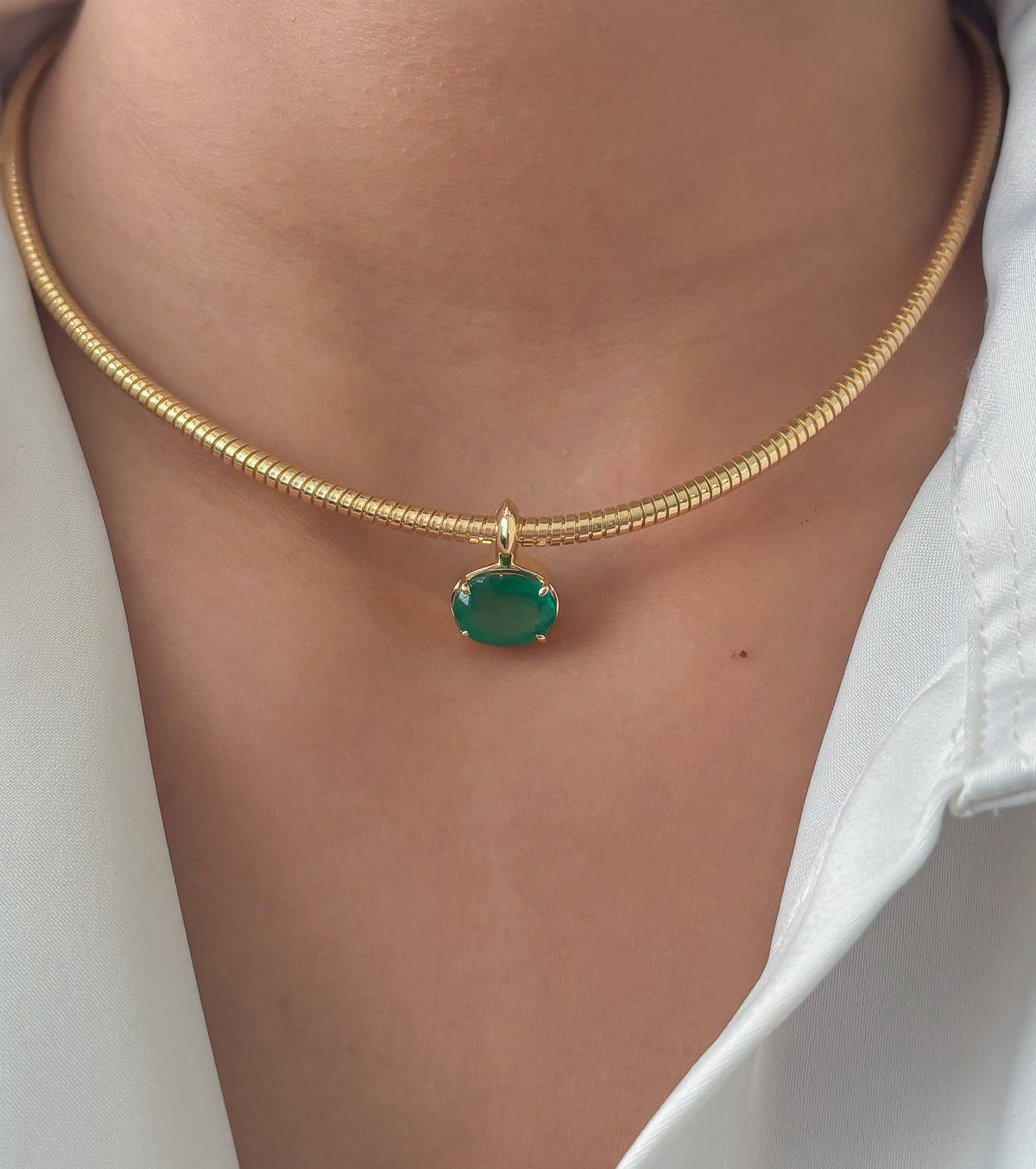 Emerald Pendant