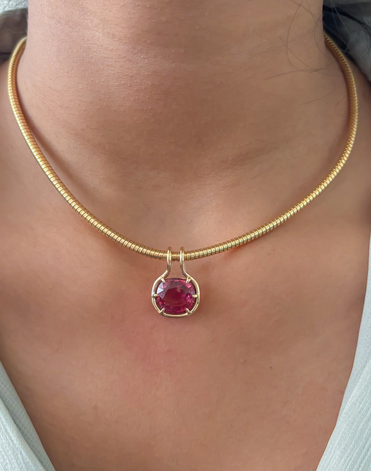 Tourmaline Mix Pendant
