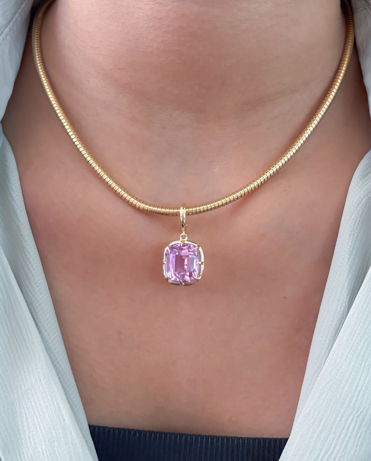 Kunzite Pendant