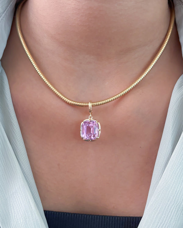 Kunzite Pendant