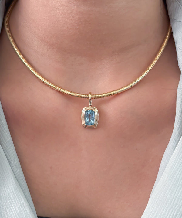 Aquamarine Pendant