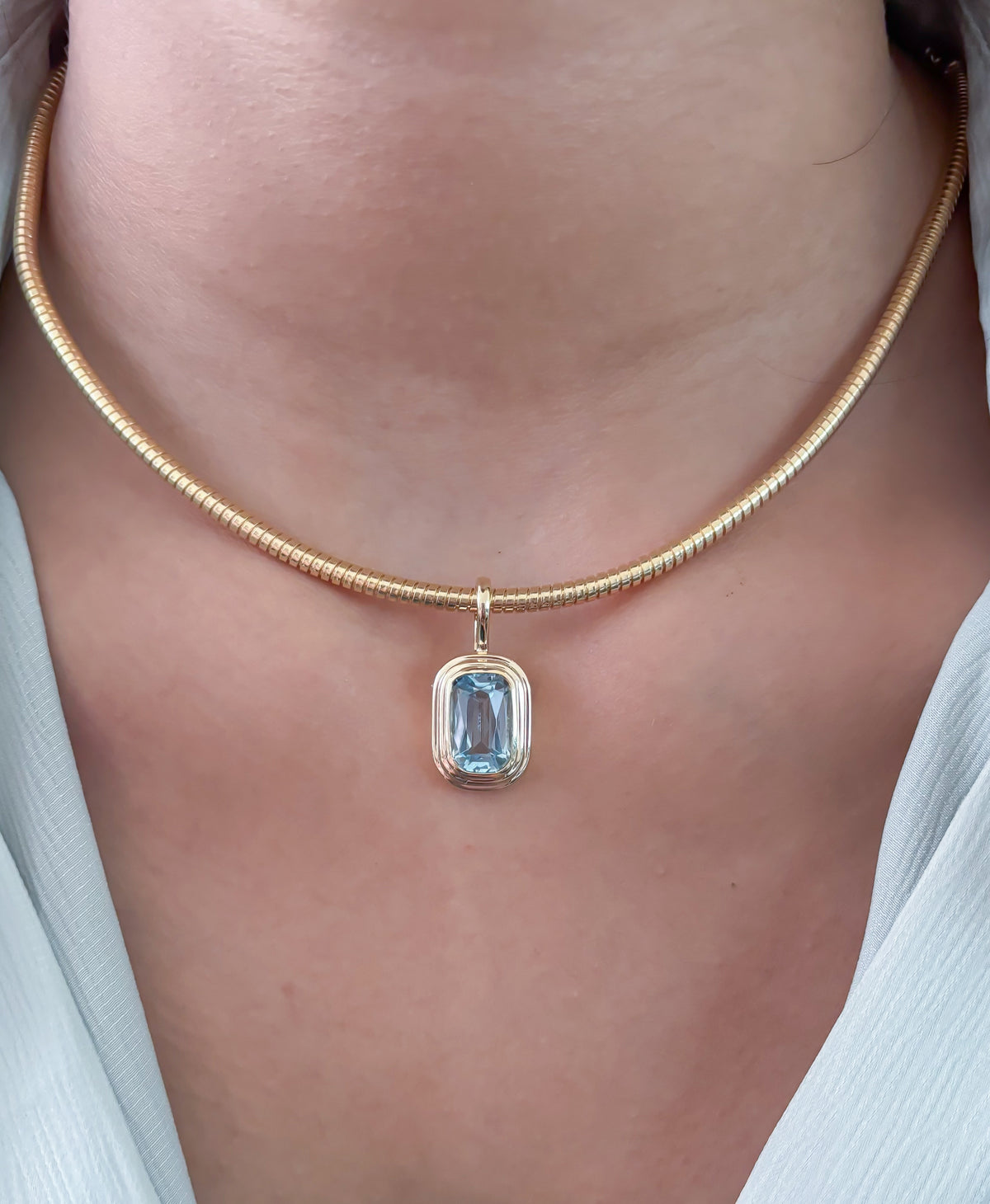 Aquamarine Pendant