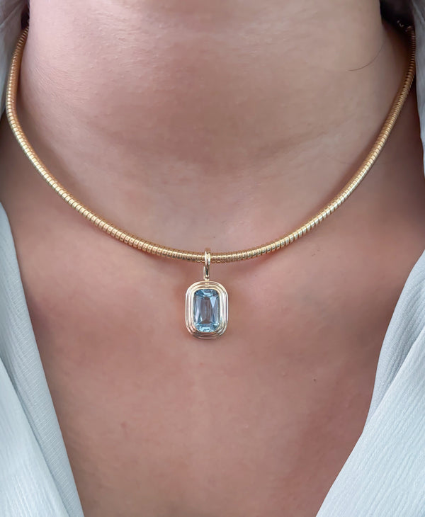 Aquamarine Pendant