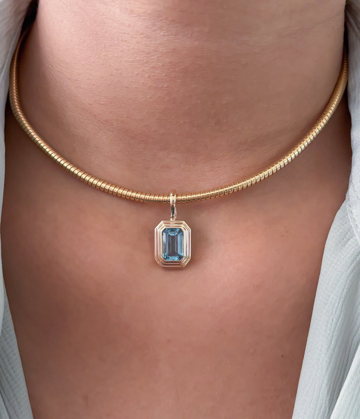 Aquamarine Pendant