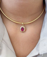 Rubellite Pendant