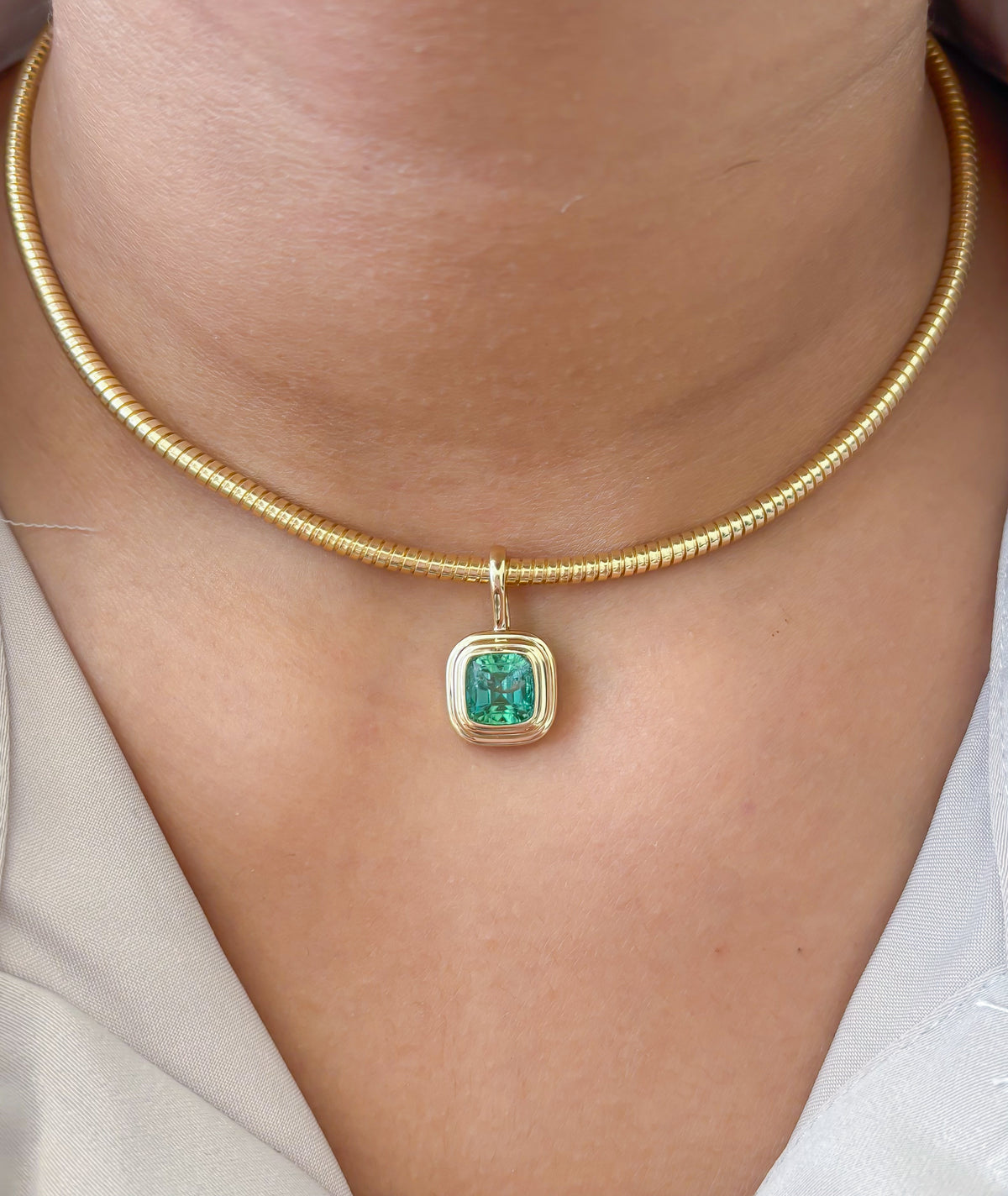Tourmaline Mix Pendant