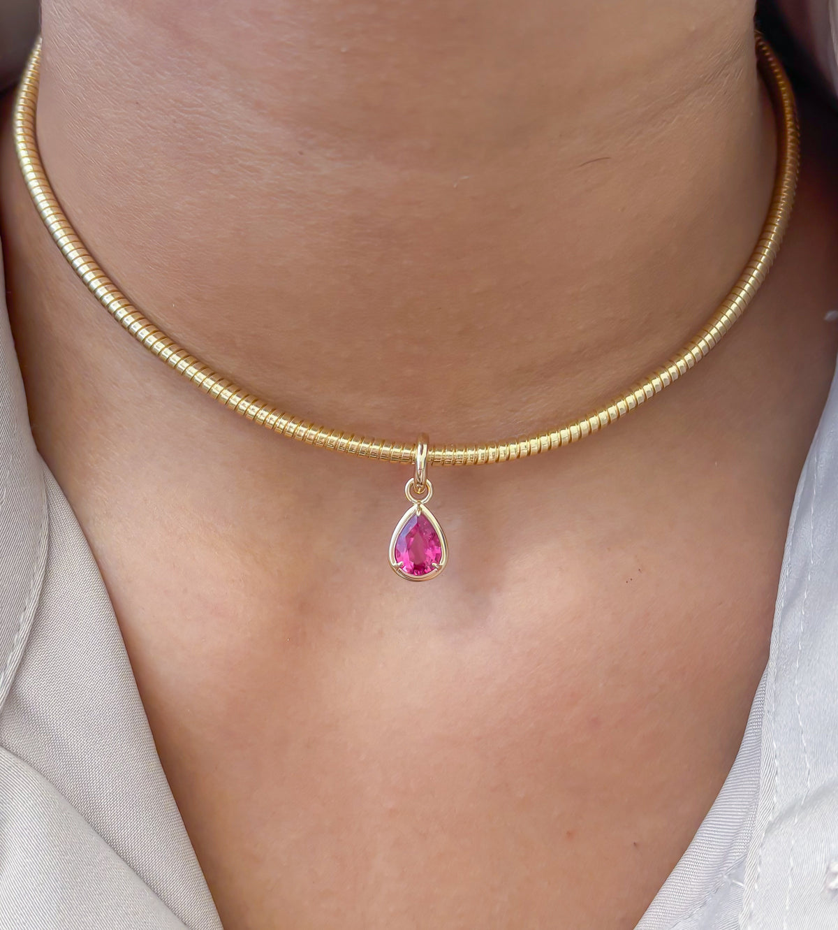 Rubellite Pendant