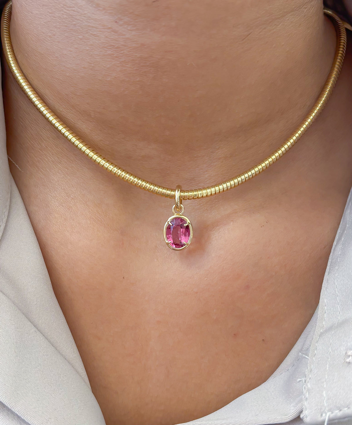 Rubellite Pendant