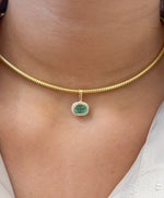 Tourmaline Mix Diamond Pendant