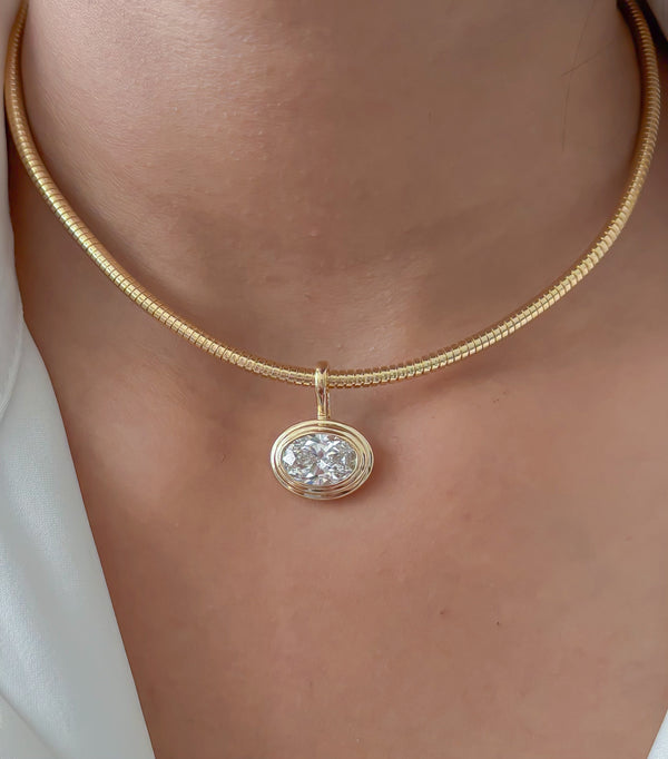 Lab Grown Diamond Pendant