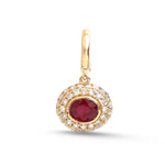 Ruby Diamond Pendant