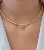 Pink Sapphire Pendant