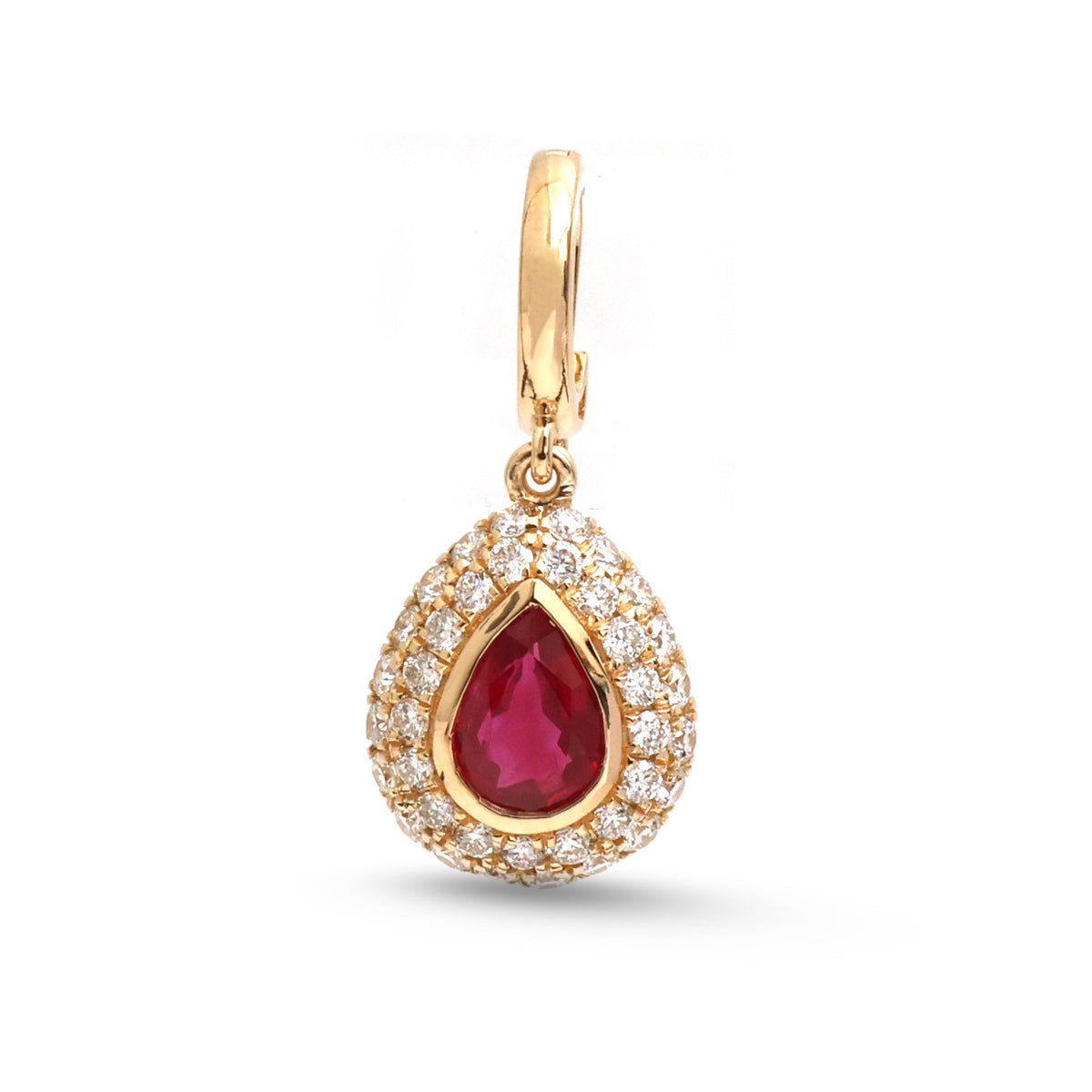 Ruby Diamond Pendant